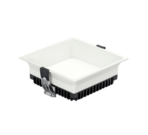 Immagine di Faretto Quadrato Incasso Led 17w CCT 145 mm Bianco Ottica 98