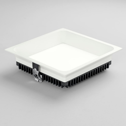 Immagine di Faretto Incasso Quadrato 220mm Led 28w CCT Bianco Ottica 98