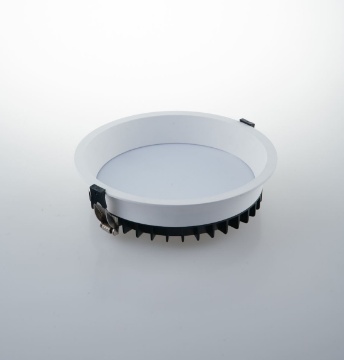 Immagine di Faretto Da Incasso Led 30w Rotondo 220 mm Bianco Ottica 98°