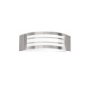 Immagine di Applique Curva Cromo Per Esterni IP44 Solix Intec