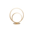 Immagine di Lampada Moderna da Comodino Spirale Oro Led CCT Lieve Fan Europe