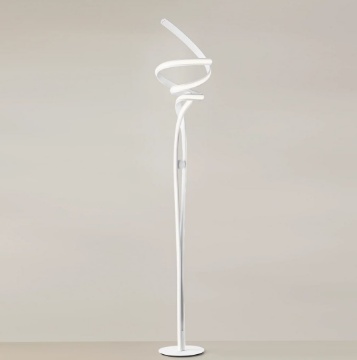 Immagine di Piantana Intrecciata Bianca 160cm Led 36w CCT 3000k 4000k