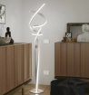 Immagine di Piantana Intrecciata Bianca 160cm Led 36w CCT 3000k 4000k