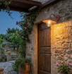 Immagine di Lanterna Parete Esterna Assisi Bronzo Corten IP44 Intec