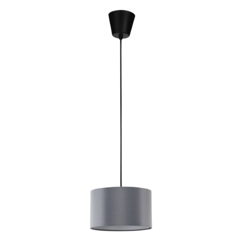 Immagine di Piccola Lampada a Sospensione Paralume Grigio 20 cm Max Fan