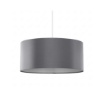 Immagine di Lampadario Rotondo Grigio 40 cm Cavo Bianco Max Fan