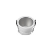Immagine di Incasso Faretto GU10 MR16 73mm Ghiera Silver Foro 68mm Apotema Intec