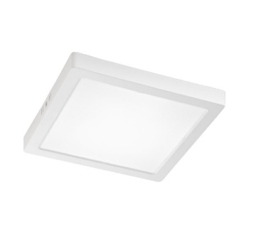 Immagine di Plafoniera in Plastica Bianca Squadrata Penny 29w cm LED CCT 24w Intec