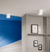 Immagine di Faretto Spot GU10 Cubo Gesso Rigato Naos Fan Europe