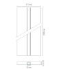 Immagine di Lastra Cartongesso con Profilo Strip Led Integrato 2mt Invisiline Intec