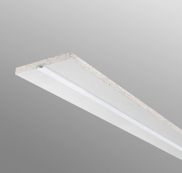 Immagine di Lastra Cartongesso con Profilo Strip Led Integrato 2mt Invisiline Intec