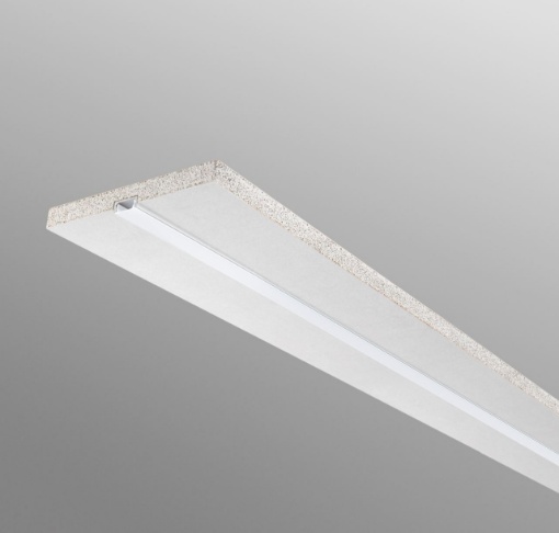 Immagine di Lastra Cartongesso con Profilo Strip Led Integrato 2mt Invisiline Intec