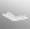 Immagine di Lastra Cartongesso Angolare con Profilo Strip Led 25x25 Invisiline Intec