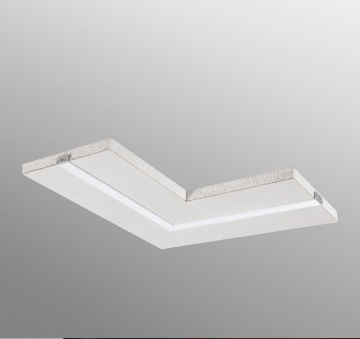 Immagine di Lastra Cartongesso Angolare con Profilo Strip Led 25x25 Invisiline Intec