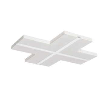 Immagine di Lastra Cartongesso a Croce con Profilo Strip Led Invisiline Intec