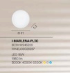 Immagine di Plafoniera Tonda Per Bagno IP44 Marlena 31cm Fan Europe
