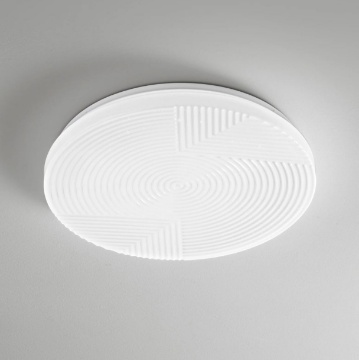 Immagine di Plafoniera Luminosa Grande 58 cm Bianco IP44 Led CCT 48w