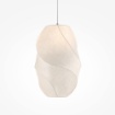 Immagine di Lampada a Sospensione Tessuto Bianco Spirale Bloom Maytoni