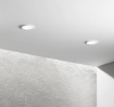 Immagine di Struttura Faretto Gesso Quadrato per Controsoffitto Sporgente 20cm Foro Rotondo