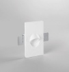 Immagine di Segnapasso Gesso Incasso Parete Rotondo Estro Intec Mini GU10