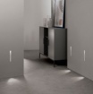Immagine di Lampada Gesso Incasso Filo Muro Led 1,5w 24V Ottica 30 Elle 20 cm Intec