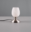 Immagine di Abat jour Cup II Nichel 18 cm Coppa Vetro Alabastro Trio