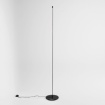 Immagine di Piantana Sottile Led 180 cm Ebony Nero 3000k Dimmerabile Gea