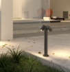 Immagine di Paletto da Giardino Due Luci Orientabili GU10 IP65 Oslo 50 cm Top Light
