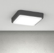 Immagine di Plafoniera Squadrata da Esterno Irvine 37cm Gx53 Top Light IP54