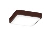 Immagine di Plafoniera Squadrata da Esterno Irvine 37cm Gx53 Top Light IP54