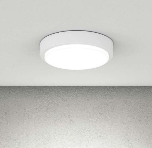 Immagine di Plafoniera Rotonda Luminosa Per Esterni IP54 Top Light Baku 37cm