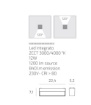 Immagine di Applique Da Esterno Porto 22 cm Mono Emissione Led 12w CCT IP65 Top Light