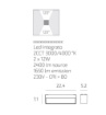 Immagine di Applique Esterna Biemissione Led 24w CCT IP65 Porto 22 cm Top Light