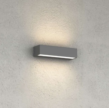 Immagine di Applique Esterna Biemissione Led 24w CCT IP65 Porto 22 cm Top Light