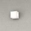 Immagine di Applique Cubo per Esterni Dubai Bianco Led Gx53 Top Light IP54