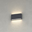 Immagine di Applique Slim Facciata Esterna Lima Bi Emissione Led 10w CCT IP54 Top Light