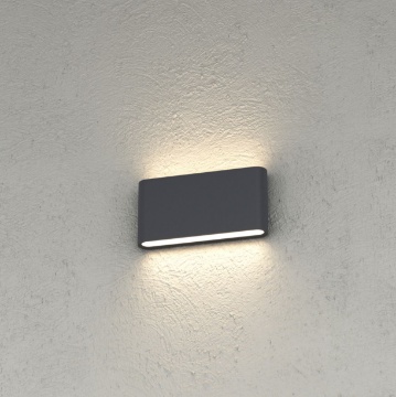 Immagine di Applique Slim Facciata Esterna Lima Bi Emissione Led 10w CCT IP54 Top Light
