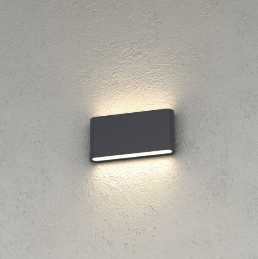 Immagine di Applique Slim Facciata Esterna Lima Bi Emissione Led 10w CCT IP54 Top Light
