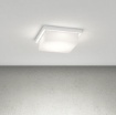 Immagine di Plafoniera Esterna Bianca Quadrata gx53 Miami Top Light IP54