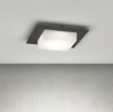 Immagine di Plafoniera Esterna Quadrata Luminosa GX53 Miami Plus Top Light IP54