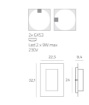Immagine di Applique Plafoniera da Esterno IP54 Miami Plus Top Light GX53