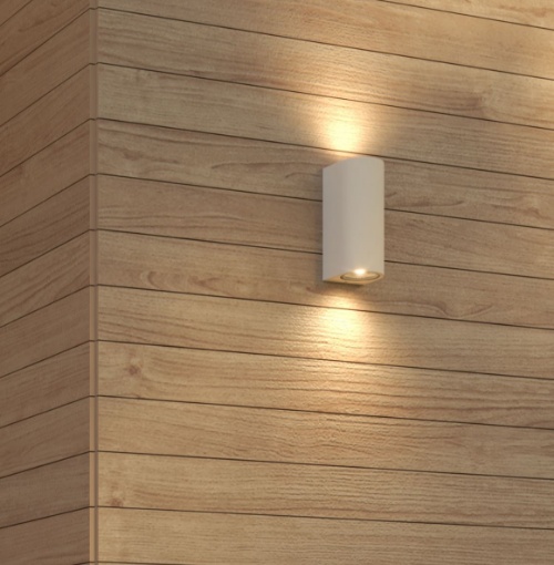 Immagine di Applique Parete Esterna IP65 Luce Biemissione Lione Top Light