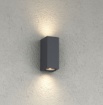Immagine di Applique Parallelepipedo da Esterno IP65 2 Luci Up Down Atene Top Light