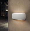 Immagine di Applique da Esterno Bianca Biemissione Anti Corrosione Top Light Alassio IP66
