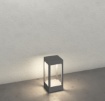 Immagine di Paletto da Giardino Grigio 30cm Led 10w 3000k Monaco Top Light IP54