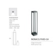 Immagine di Lampione da Giardino Led 10w 3000k Monaco 90cm Top Light