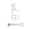 Immagine di Segnapassi Led per Esterno Senza Incasso IP65 Extra Bianco Top Light