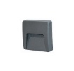 Immagine di Segnapassi da Parete Esterna Antracite Led 3w CCT IP65 Extra Top Light