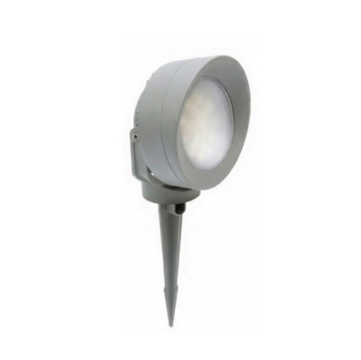 Immagine di Faretto Da Giardino Grigio Con Picchetto Led Gx53 IP66 Roma Top Light