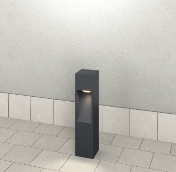 Immagine di Lampioncino da Giardino Moderno Led 12w 3000k Top Light Lisbona IP65